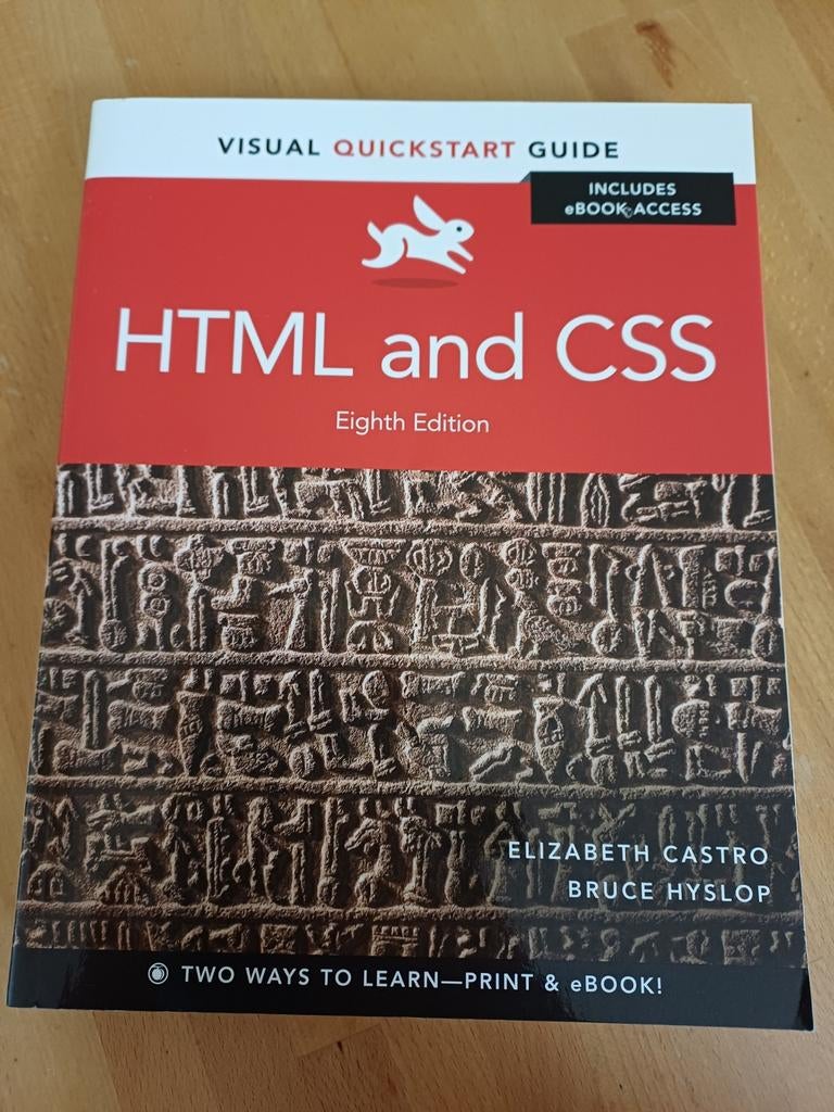 HTML en CSS Visual Quickstart Guide - 8e editie, Boeken, Studieboeken en Cursussen, Nieuw, HBO, Beta, Ophalen of Verzenden