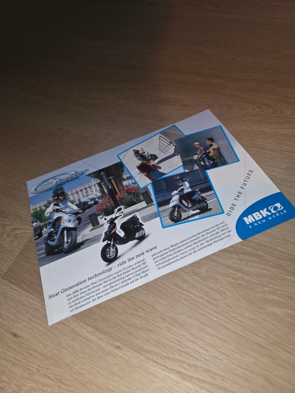 MBK "booster" boekje, Ophalen of Verzenden, Meerdere stickers