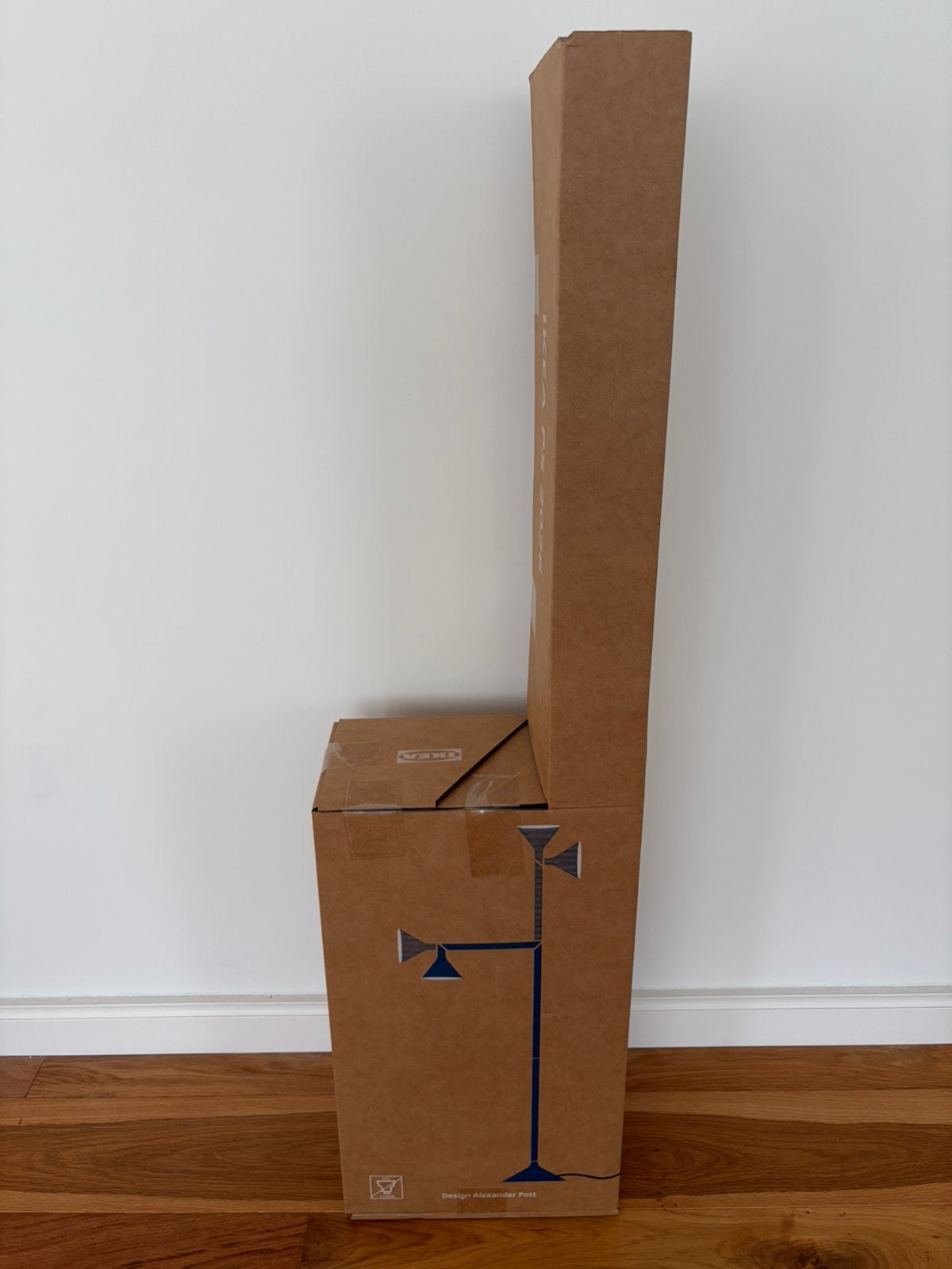 IKEA PS 2026 Vloerlamp door Alexander Pott, Huis en Inrichting, GU10, Nieuw, Ophalen of Verzenden, Metaal