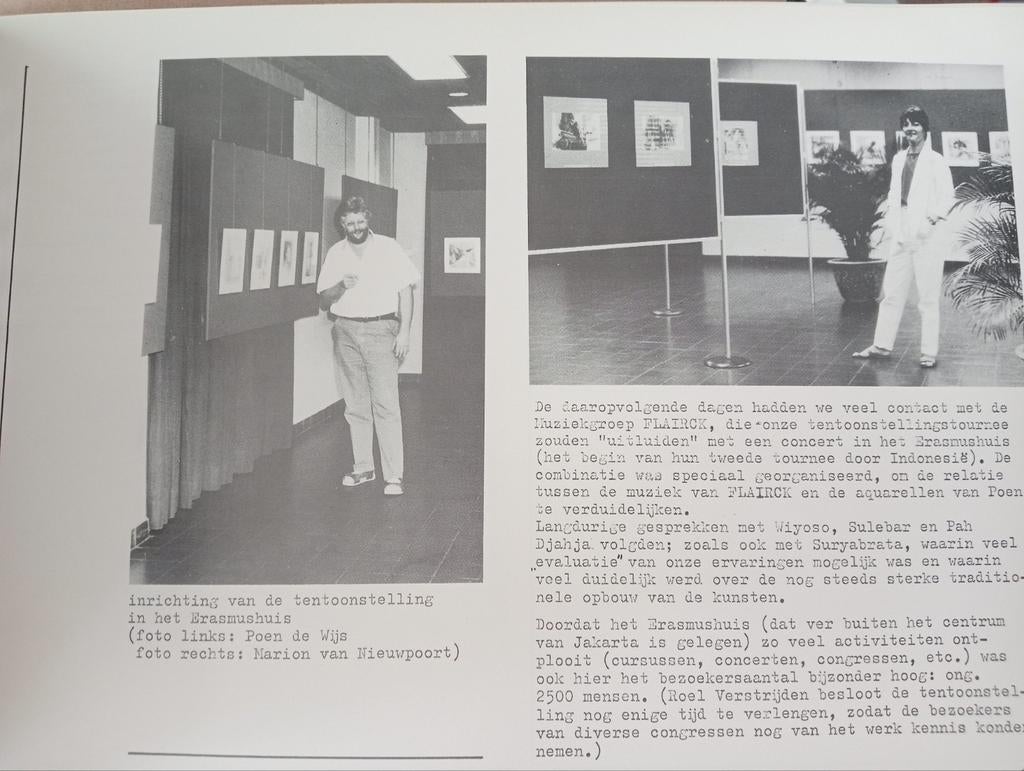 catalogus 1983 Poen de Wijs Marion van Nieuwpoort, Boeken, Ophalen of Verzenden, Gelezen, Overige onderwerpen, Erasmus Huis