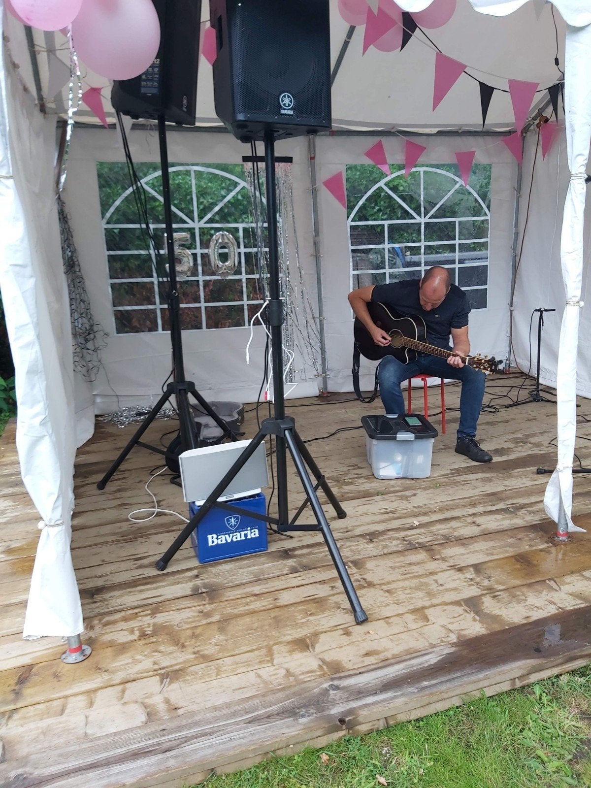 Partytent, 4 x 4 professionele kwaliteit., Ophalen, Zo goed als nieuw, Minder dan 5 meter