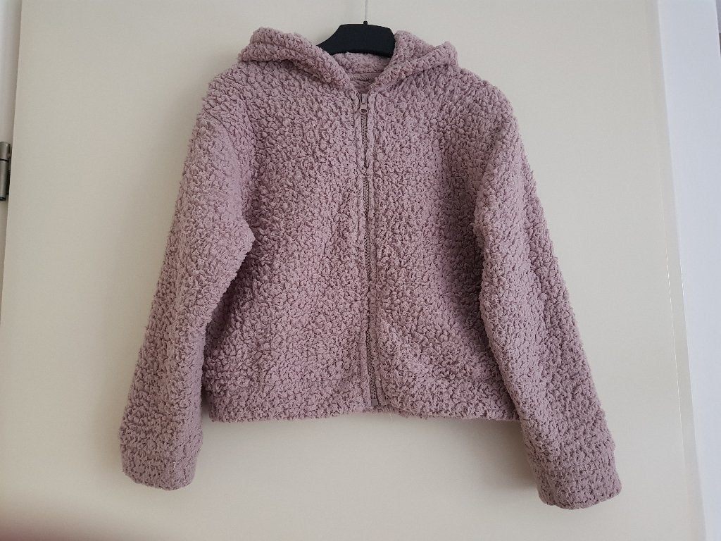 Vest voor meisjes -- maat 128 / 134 -- teddy, Ophalen of Verzenden, Zo goed als nieuw, Meisje, Trui of Vest