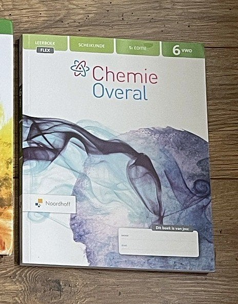 Chemie Overal 6 vwo leerboek FLEX 5e editie, Boeken, Ophalen, VWO, Scheikunde, Noordhoff