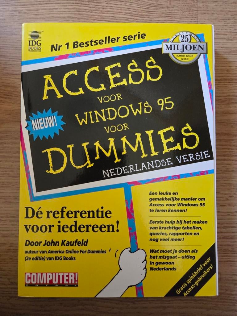 J. Kaufeld - Access voor Windows 95 voor Dummies, Gelezen, J. Kaufeld, Ophalen of Verzenden, Overige onderwerpen