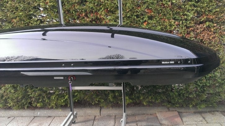 Thule Motion 900 XXL dakkoffer zwart inh. 630 ltr., Auto diversen, Dakkoffers, Ophalen, Gebruikt, Thule Sweden AB, Borggatan 5, 335 73 Hillerstorp, Zweden