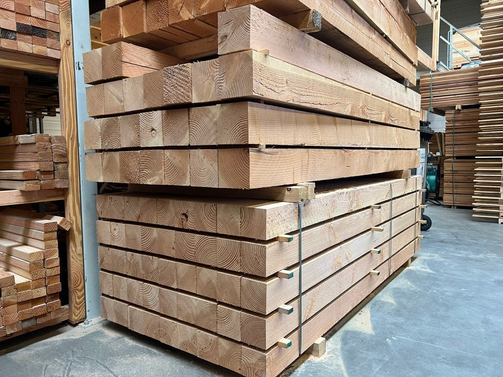 Douglas balken 15x15x225/250/300/400/500/600cm, Ophalen of Verzenden, Nieuw, 250 cm of meer, Balken