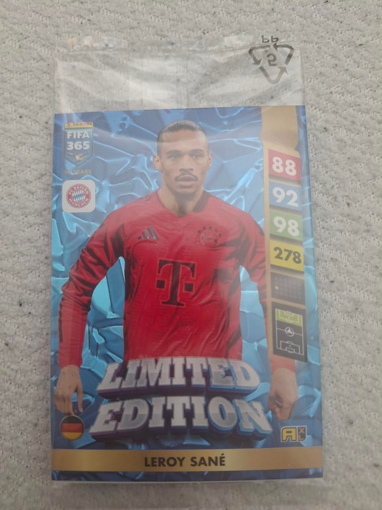 FIFA 365 Limited Edition Leroy Sané kaart, Ophalen of Verzenden, Nieuw, Losse kaart