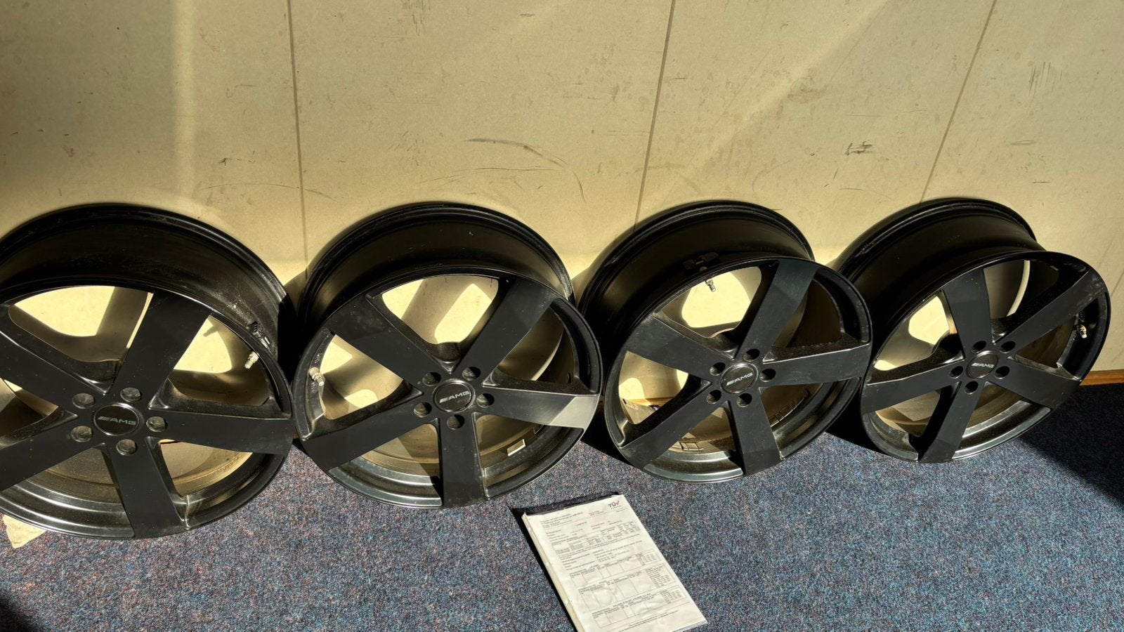 Velgen Mercedes 19 inch, Auto diversen, Ophalen, Zo goed als nieuw
