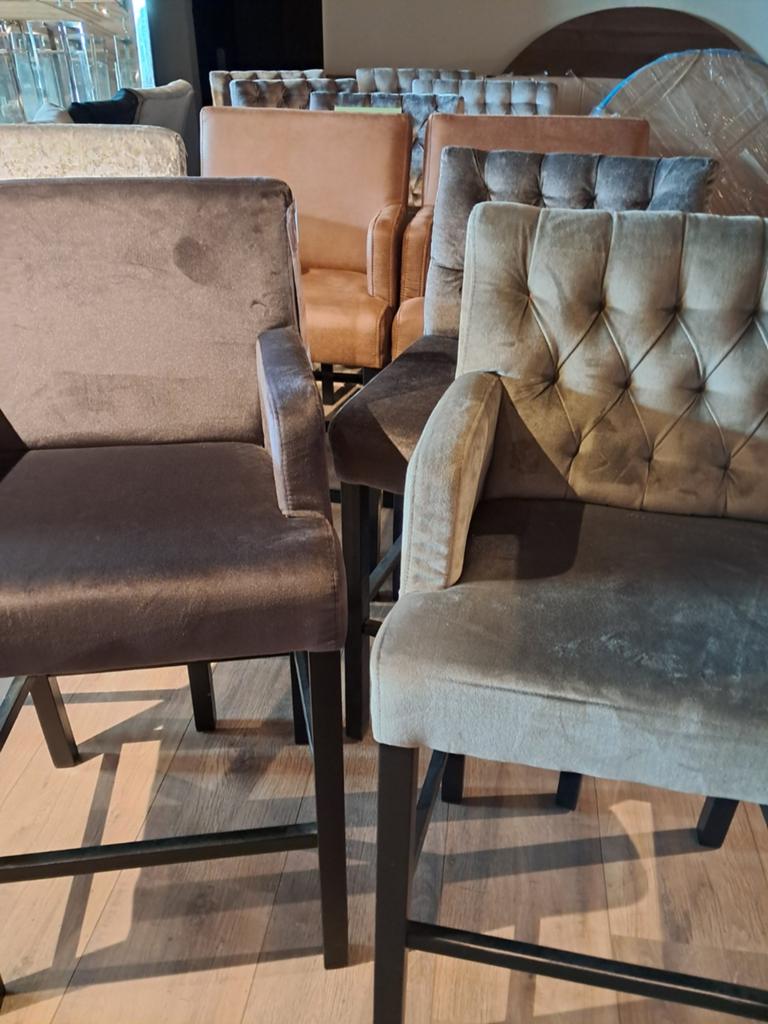 Diverse enkele barkrukken VAN €300 VOOR €29, Ophalen, Met voetsteun, Nieuw, 90 cm of meer