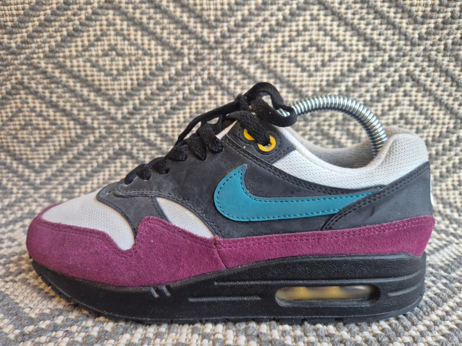 Nike Air Max 1 Golf Black geode teal 38.5
Black Geode Teal, Zwart, Nike, Ophalen of Verzenden, Sneakers of Gympen