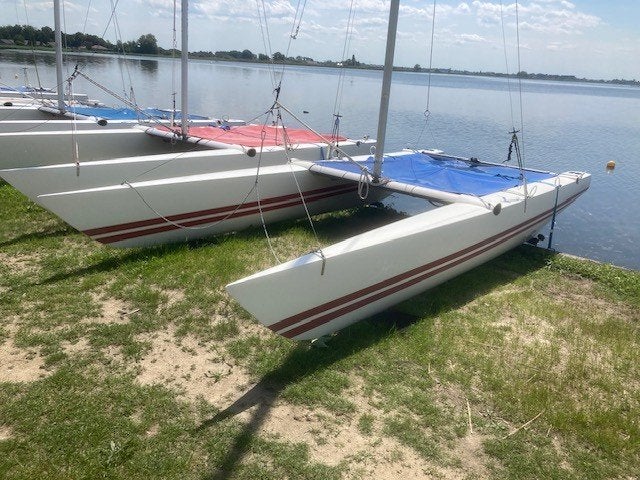 Dart 18 Hi-Technicat, Watersport en Boten, Ophalen, Gebruikt, F18, Dart