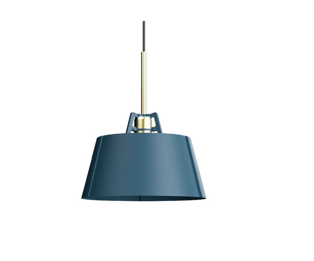 Tonone Bella Pendant Thunder Blue Brass | Van €358, nu, Tonone, Nieuw, Ophalen of Verzenden, Tonone