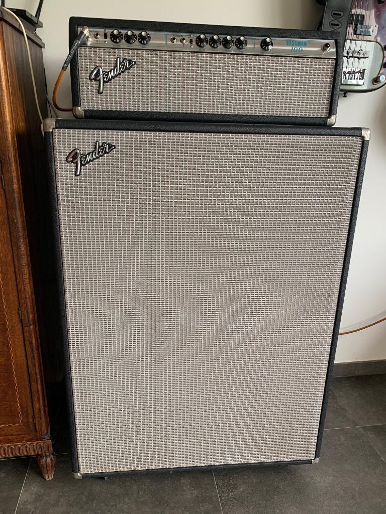Fender Bassman 100 - 1976 origineel in perfecte staat, Muziek en Instrumenten, Versterkers | Bas en Gitaar, Ophalen, Gebruikt