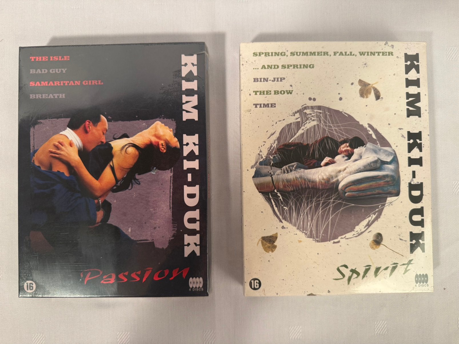 Kim Ki-duk DVD Boxen Passion + Spirit Nieuw Geseald, Overige gebieden, Ophalen of Verzenden, Nieuw in verpakking, Nederlands