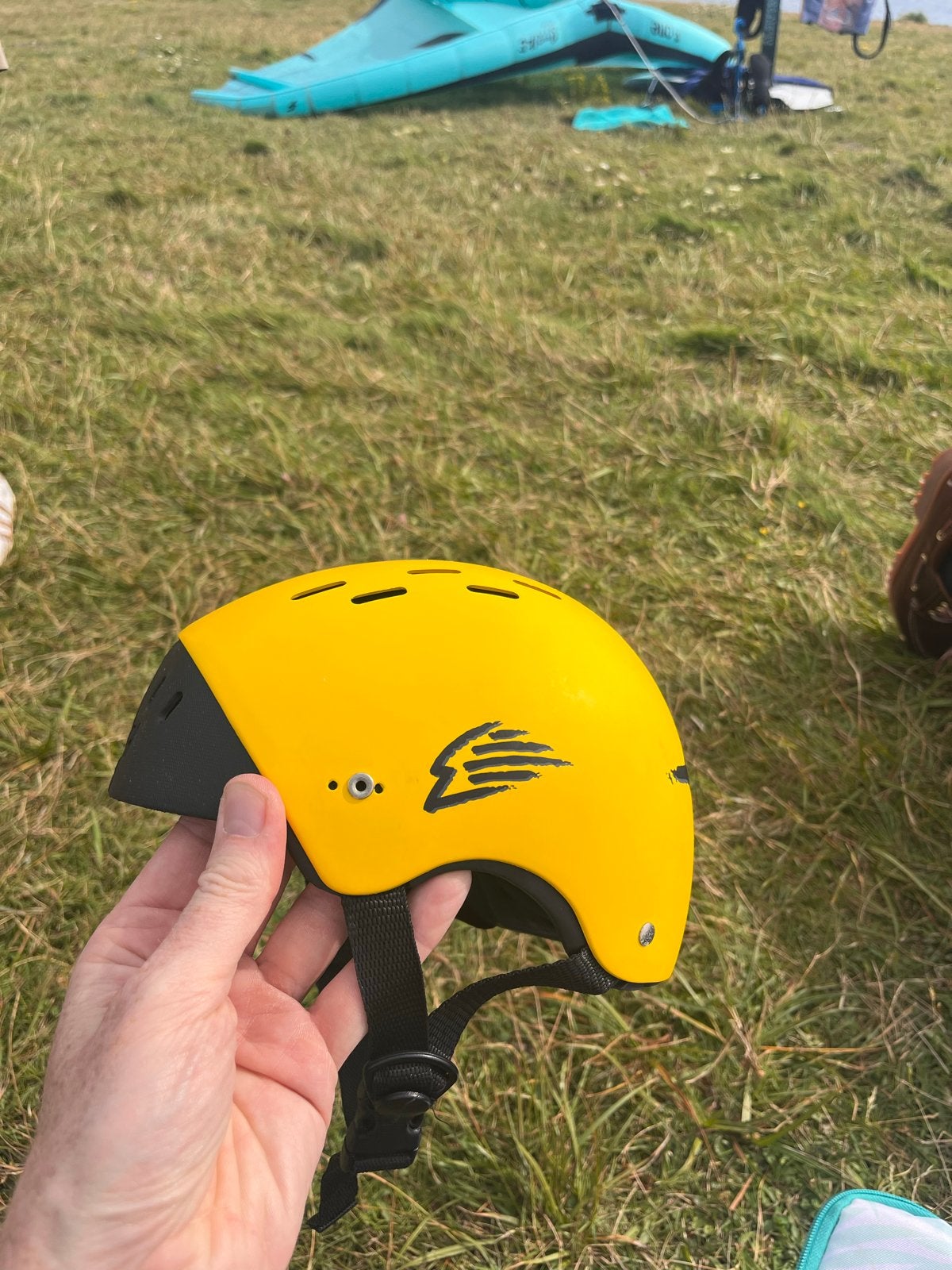 GATH SFC Surfhelm - Geel - Maat SM (540-555mm), Ophalen, Zo goed als nieuw, Overige typen