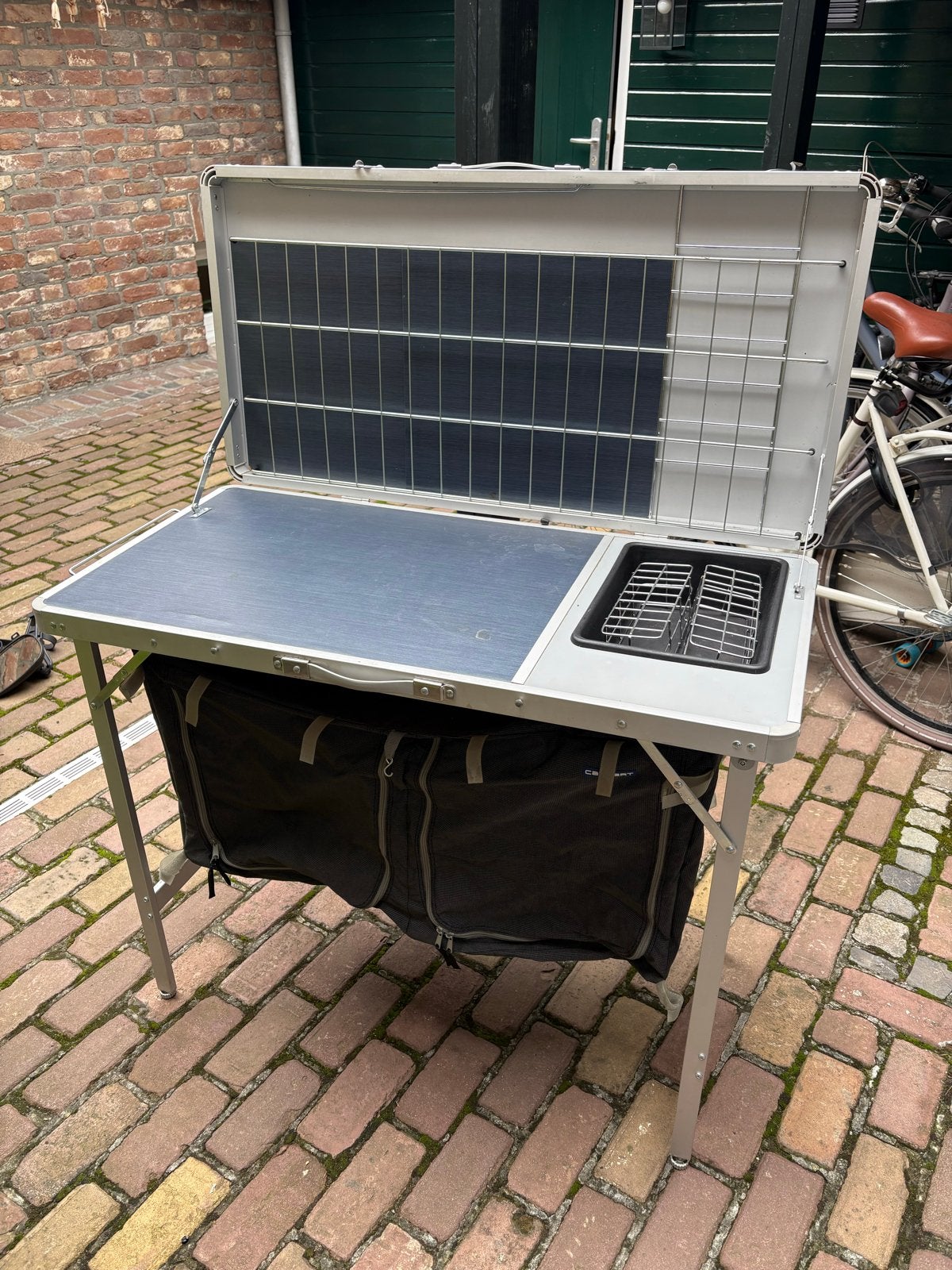 Inklapbare Buitenkeuken - Perfect voor Camping & Tuin, Ophalen of Verzenden, Zo goed als nieuw
