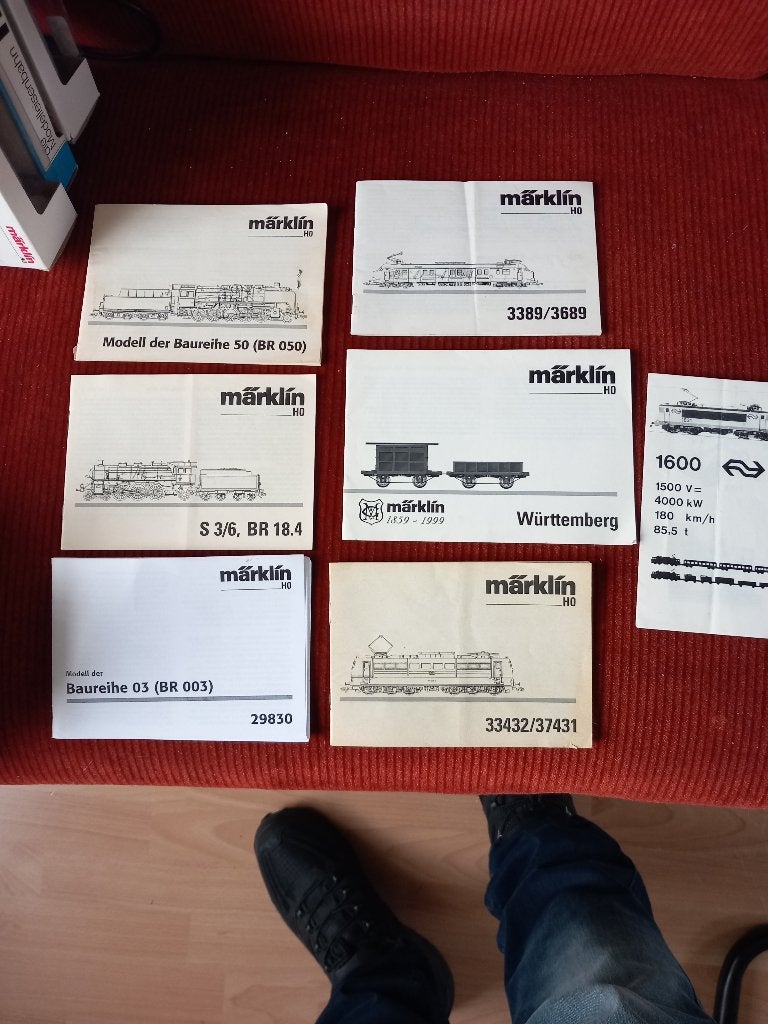 Marklin boekjes, Ophalen of Verzenden, Zo goed als nieuw, Tram, Overige typen