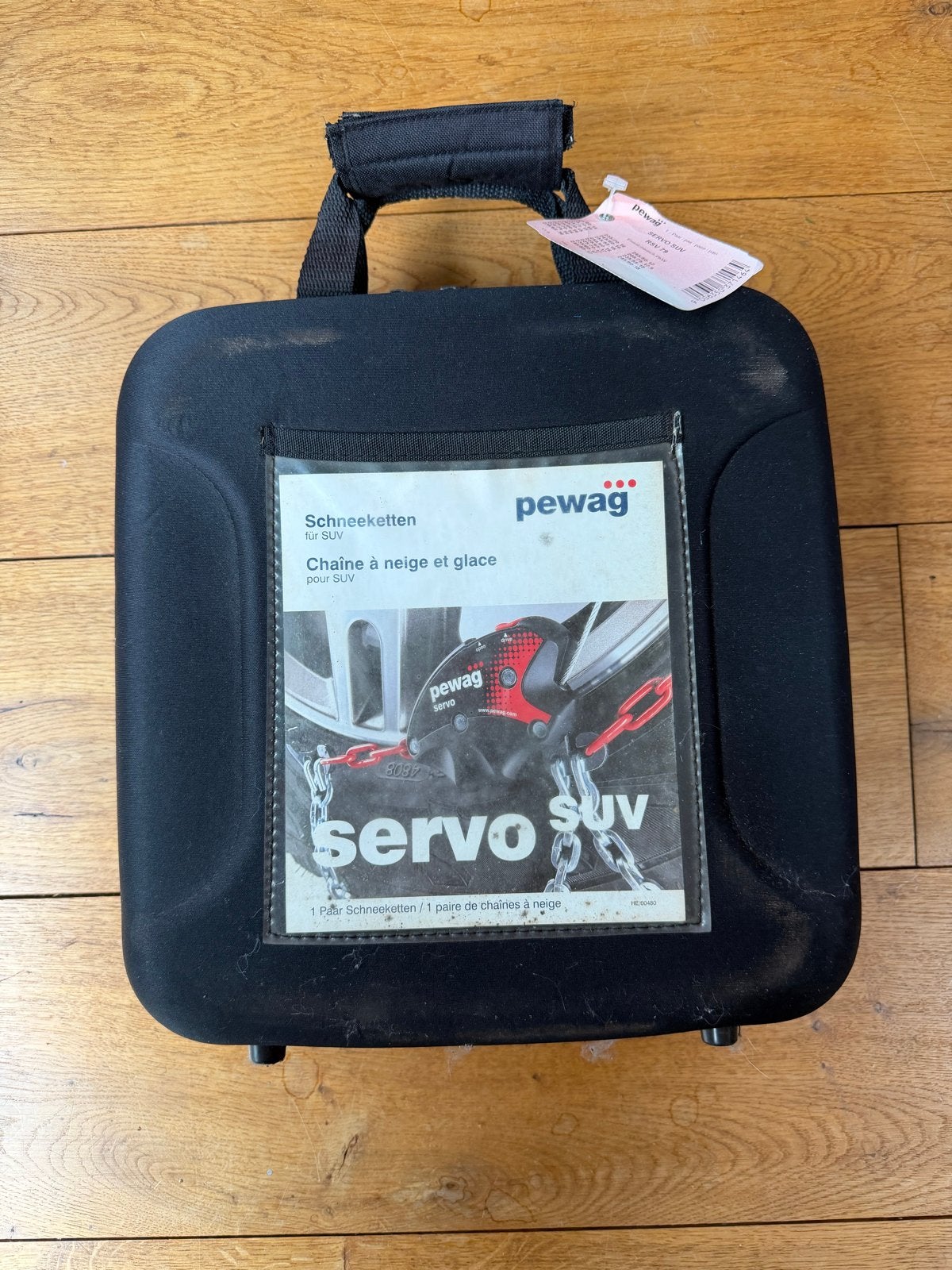 Pewag Servo SUV sneeuwkettingen voor wintersport, Auto diversen, Sneeuwkettingen, Ophalen of Verzenden, Gebruikt