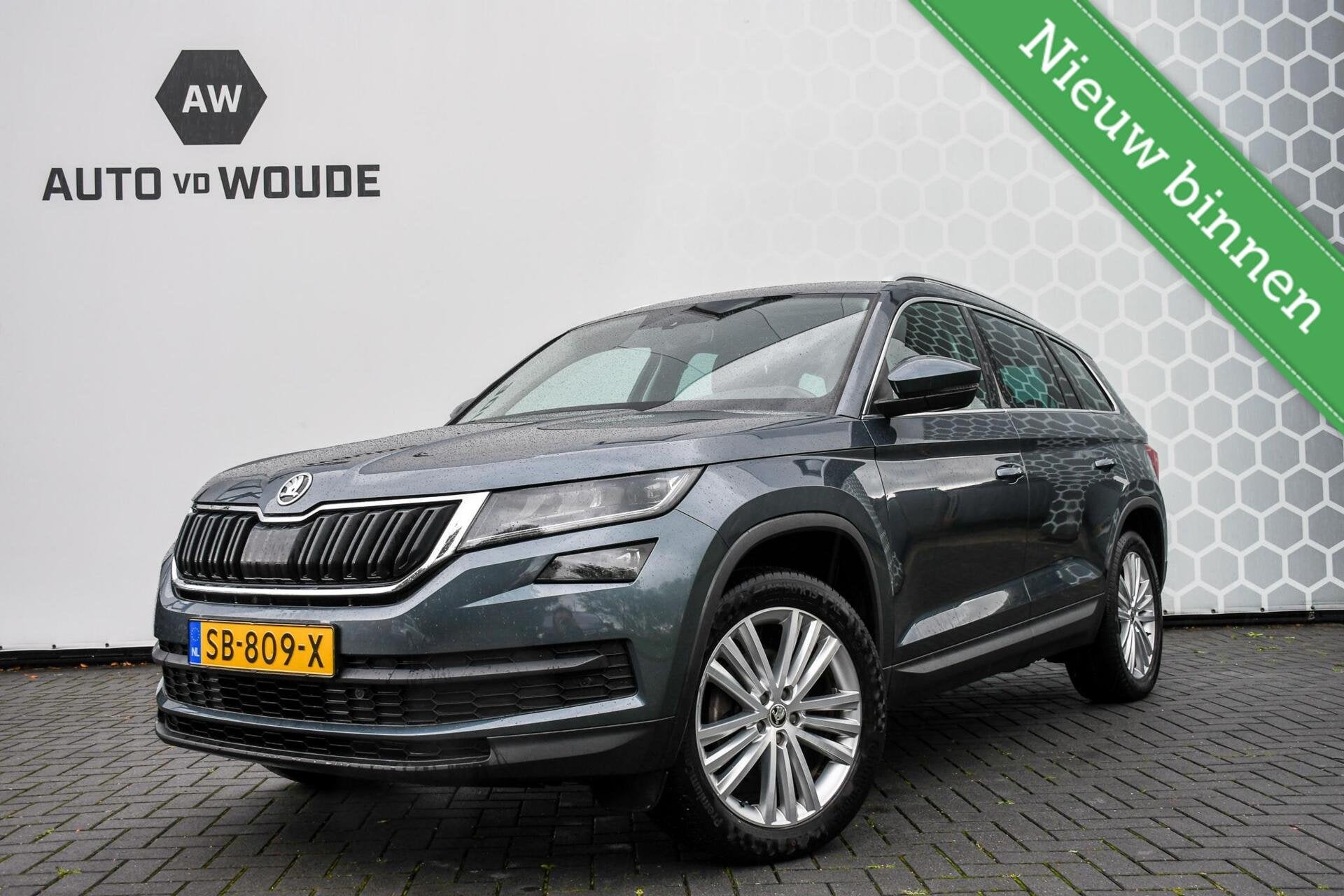Skoda Kodiaq 1.4 TSI Style Business 7p 7 persoons Trekhaak, Auto's, Voorwielaandrijving, Gebruikt, 4 cilinders, Origineel Nederlands