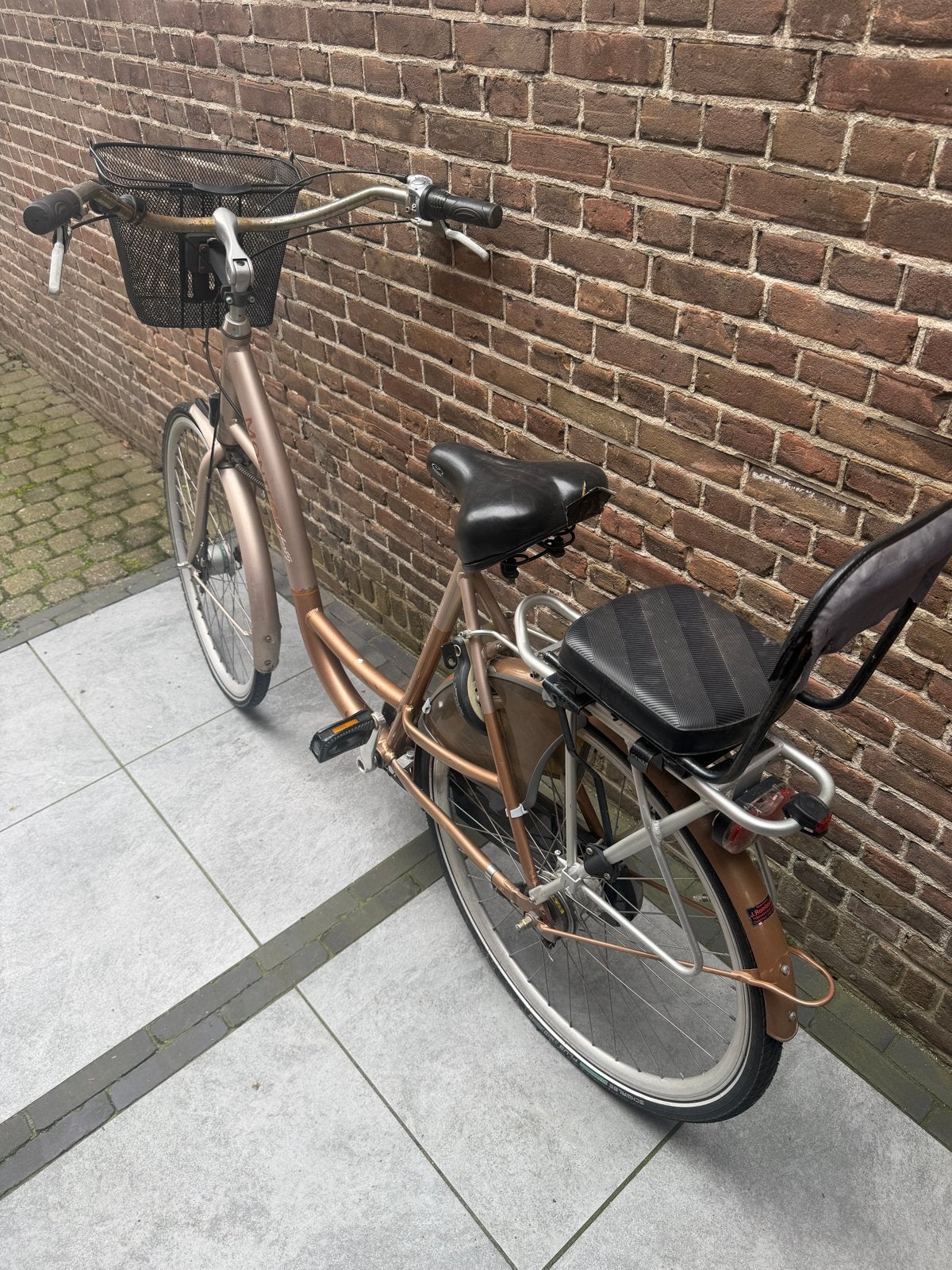 Damesfiets mamafiets met lage instap montego, Fietsen en Brommers, Overige merken, Ophalen of Verzenden, Trommelrem, Gebruikt