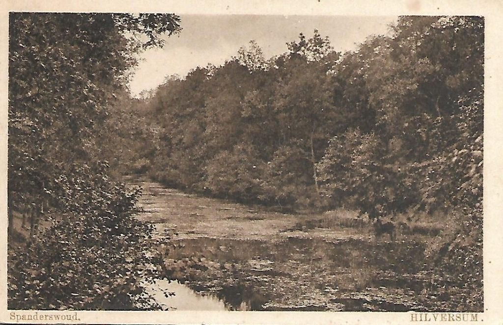 Hilversum- -Spanderswoud., Verzenden, 1920 tot 1940, Gelopen, Noord-Holland