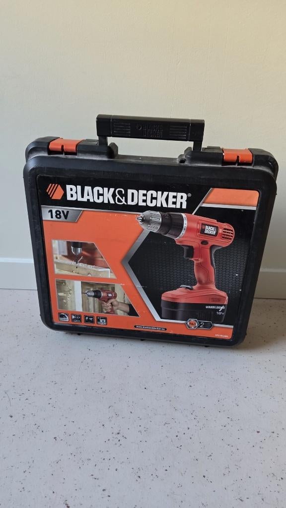 black & dekker lege gereedschapskoffer, Ophalen of Verzenden, Gebruikt