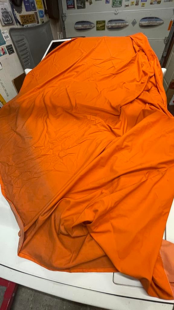 Oranje doek!! voor / van zonnescherm (gebruikt) 320x240cm, Gebruikt, Ophalen of Verzenden, Minder dan 250 cm, 150 tot 300 cm