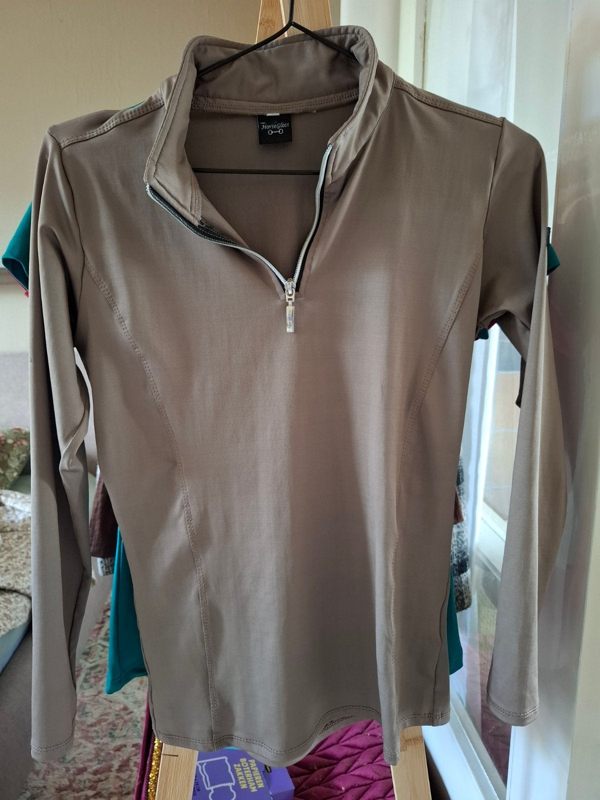 horsegloss baselayer, Ophalen of Verzenden, Zo goed als nieuw, Beige, Dames