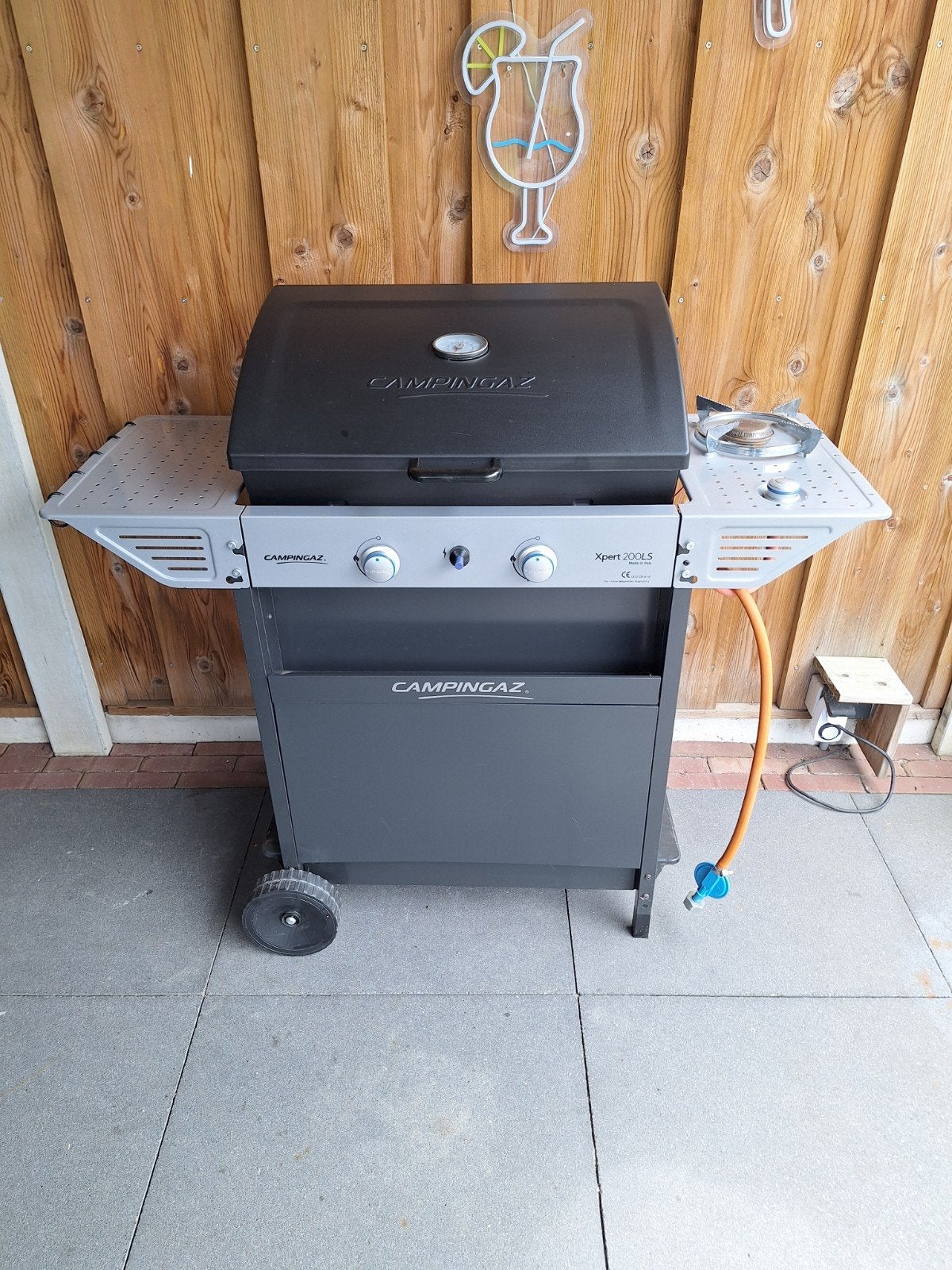 Gas barbecue, Ophalen, Gebruikt