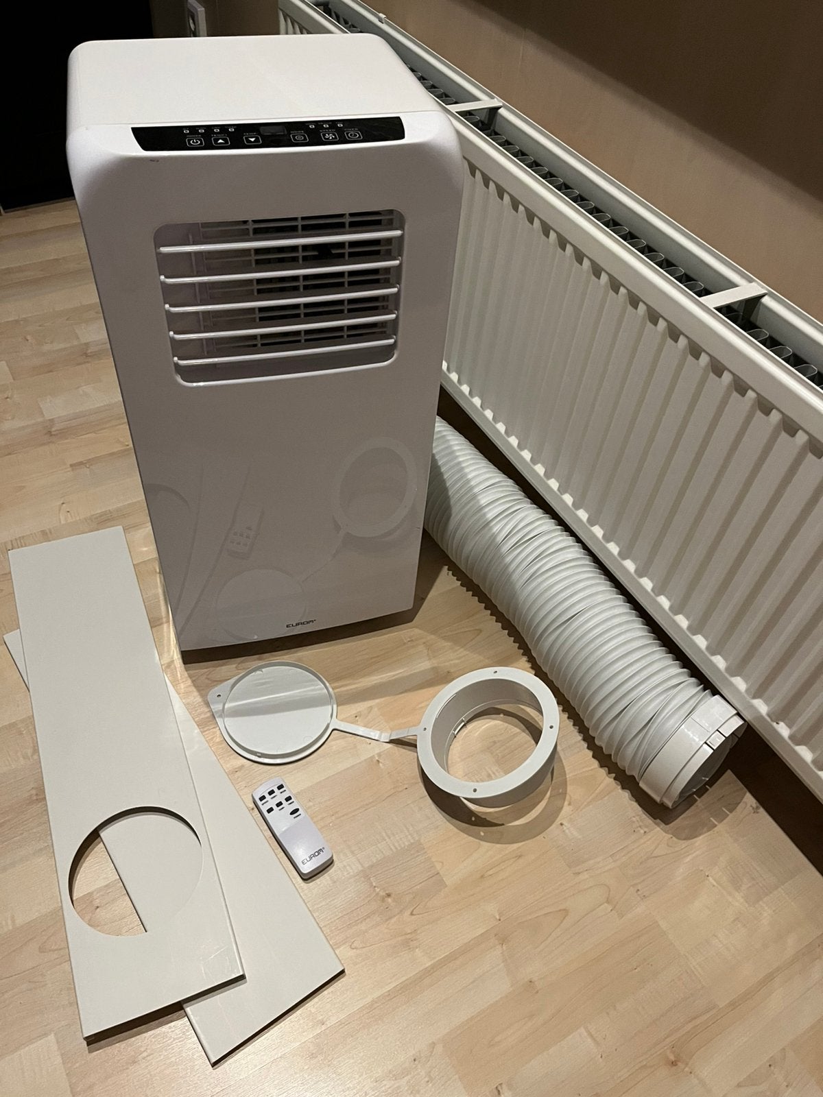 Eurom PAC 7.2 mobiele airco 2050W, Ophalen, Minder dan 60 m³, 3 snelheden of meer, Zo goed als nieuw