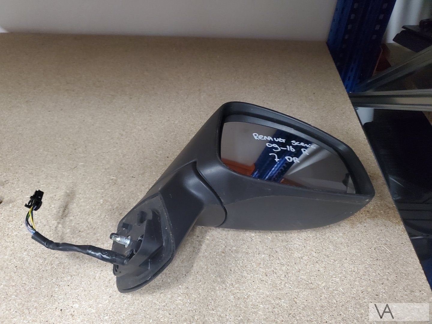Renault Scenic 2009 -2015 spiegel rechts wit nette staat €75, Gebruikt, -, Renault, -