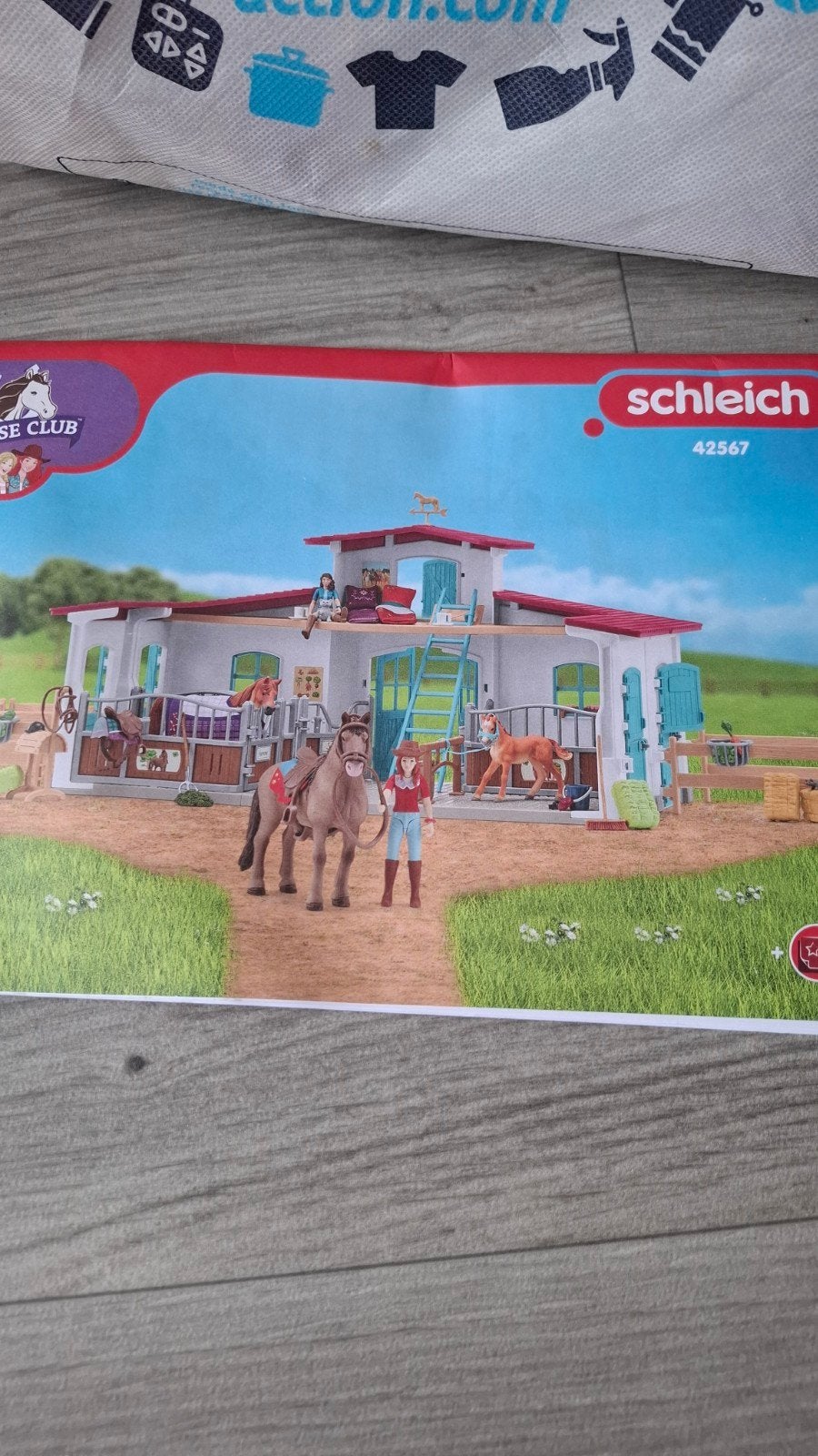 Schleich Horse Club Manege 42567, Kinderen en Baby's, Ophalen, Zo goed als nieuw, Jongen of Meisje