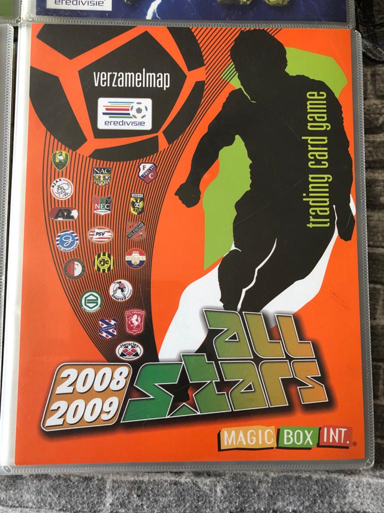 All Stars Eredivisie 2008-2009 100% compleet, Verzamelen, Ophalen of Verzenden, Zo goed als nieuw, Overige binnenlandse clubs