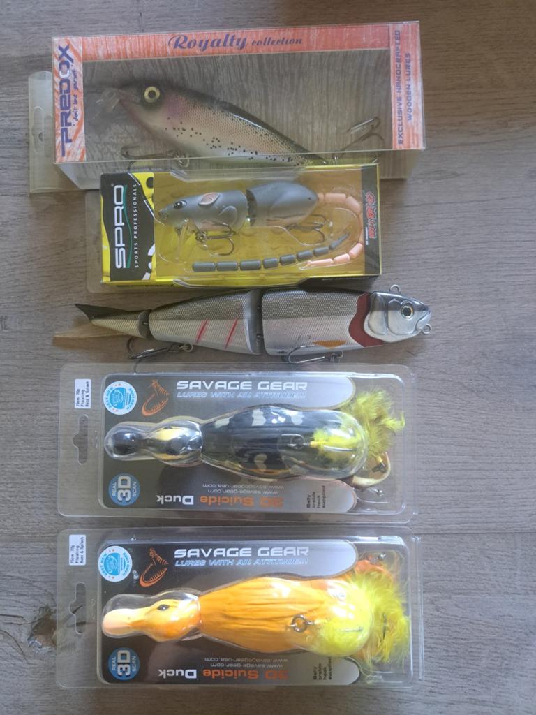 5x kunstaas (zie foto's), Watersport en Boten, Ophalen of Verzenden, Nieuw, Overige typen