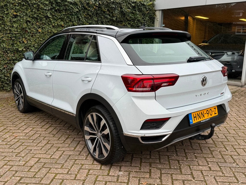 Volkswagen T-ROC 2.0 TSI 4Motion Sport | Pano | Leder | Trek, Auto's, Volkswagen, Automaat, 15 km/l, Gebruikt, Euro 6