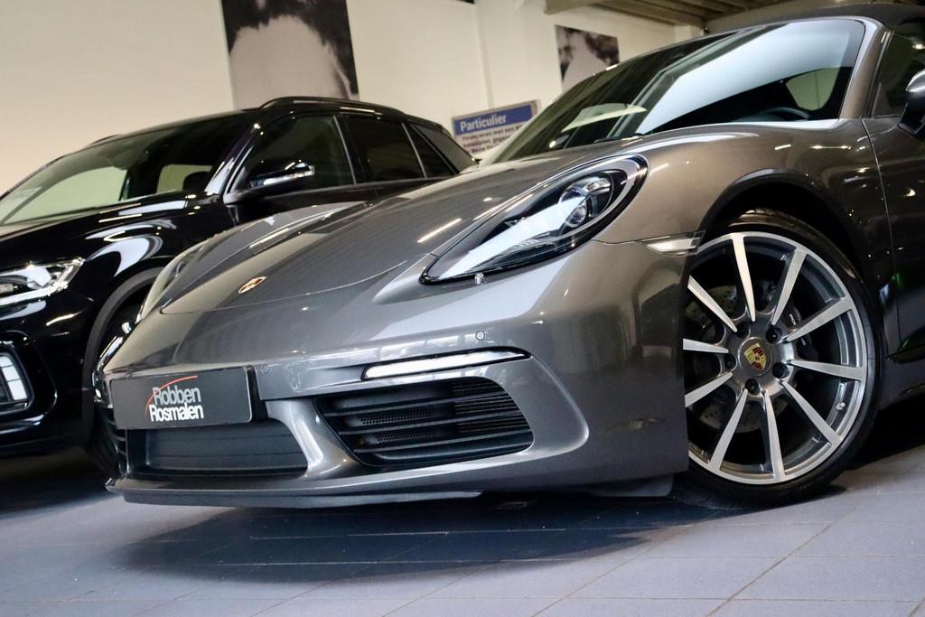 Porsche 718 Boxster 2.0 Sport Uit|Elek. zetels|Cam|PASM, Automaat, Achterwielaandrijving, Gebruikt, Cabriolet
