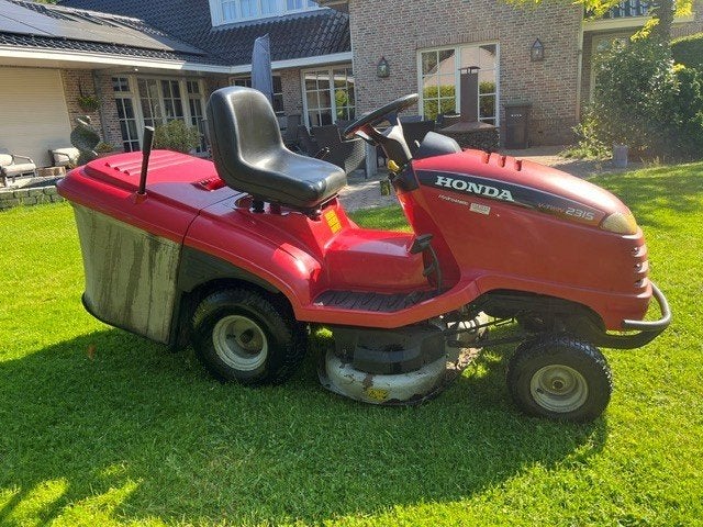 Zitmaaier Honda V-Twin 2315, Tuin en Terras, Zitmaaiers, Ophalen, Gebruikt, Honda., Opvangbak