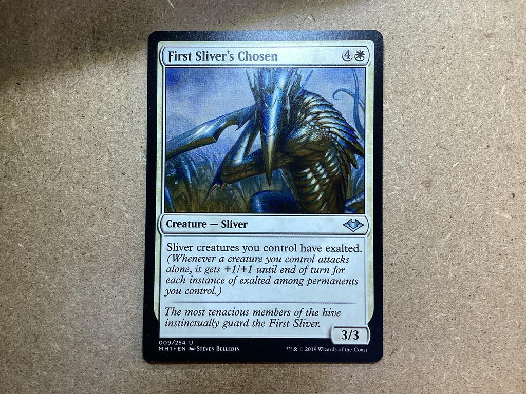 1x First Sliver's Chosen [009/254] (Near Mint), Ophalen of Verzenden, Zo goed als nieuw, Losse kaart