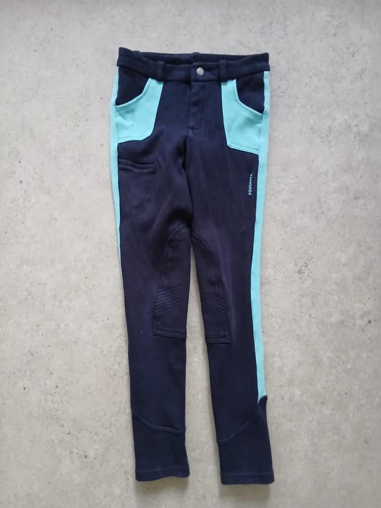 Paardrijbroek Fouganza voor kind, maat 133-142, Dieren en Toebehoren, Paardrijkleding, Gebruikt, Kinderen, Overige soorten, Ophalen of Verzenden