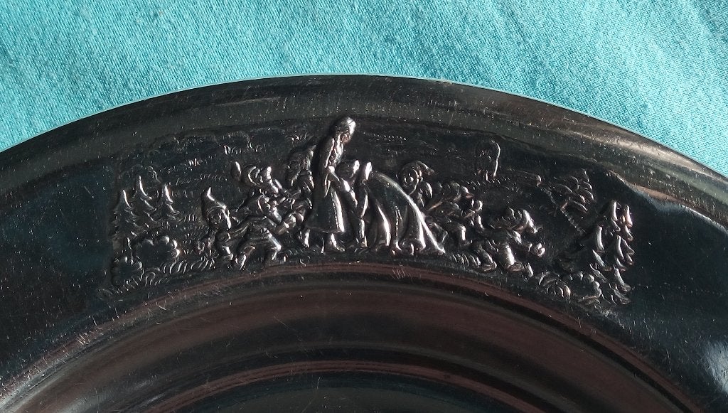ZILVER BORD GERO SNEEUWWITJE DWERGEN SPROOKJE GEORG NILSSON, Antiek en Kunst, Verzenden