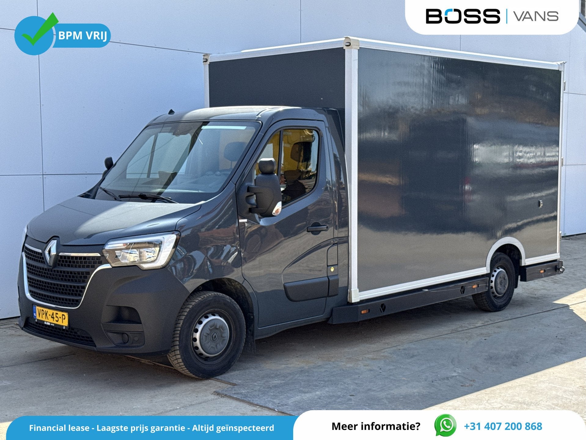 Renault Master T35 2.3 DCI 150PK Automaat LED Airco Cruise C, Auto's, Gebruikt, Zwart, 4 cilinders, 150 pk