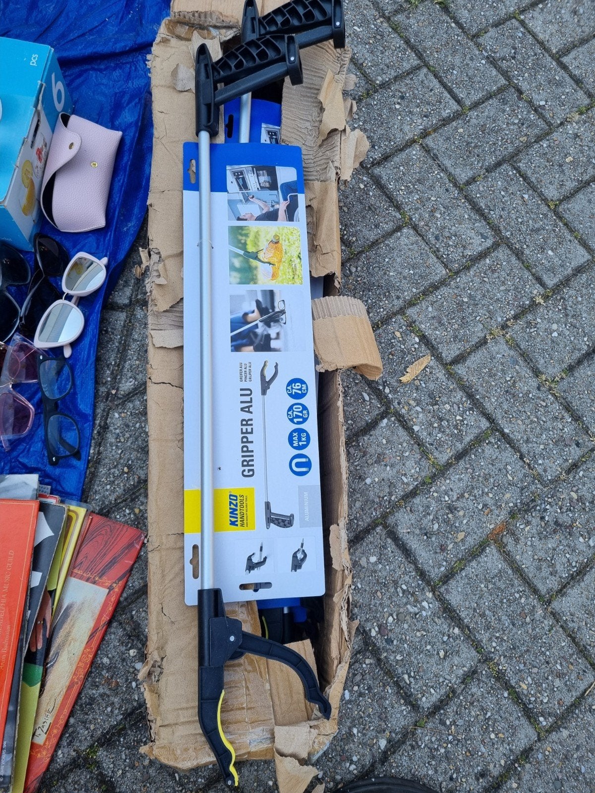 Kinzo Afvalknijper Aluminium - Gripper Alu, Ophalen of Verzenden, Nieuw, Overige typen, Overige merken