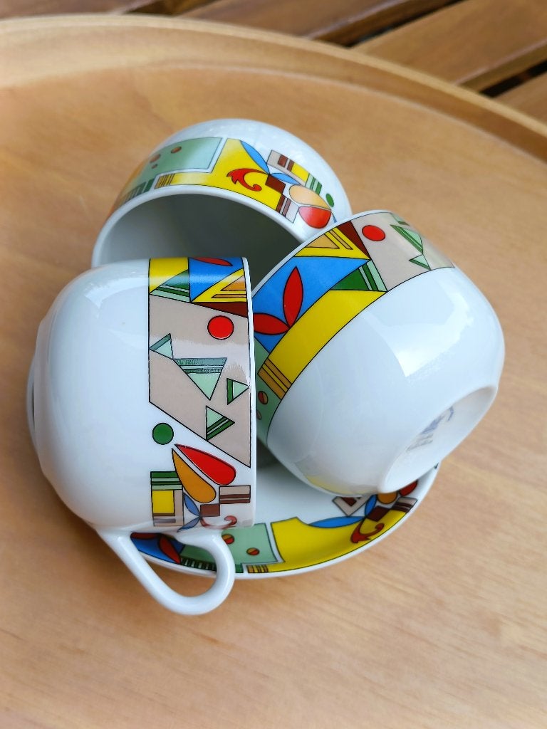 Jarolina DE Studio Collection   kopjes & schotels, Huis en Inrichting, Keuken | Servies, Zo goed als nieuw, Kop(pen) en/of Schotel(s)