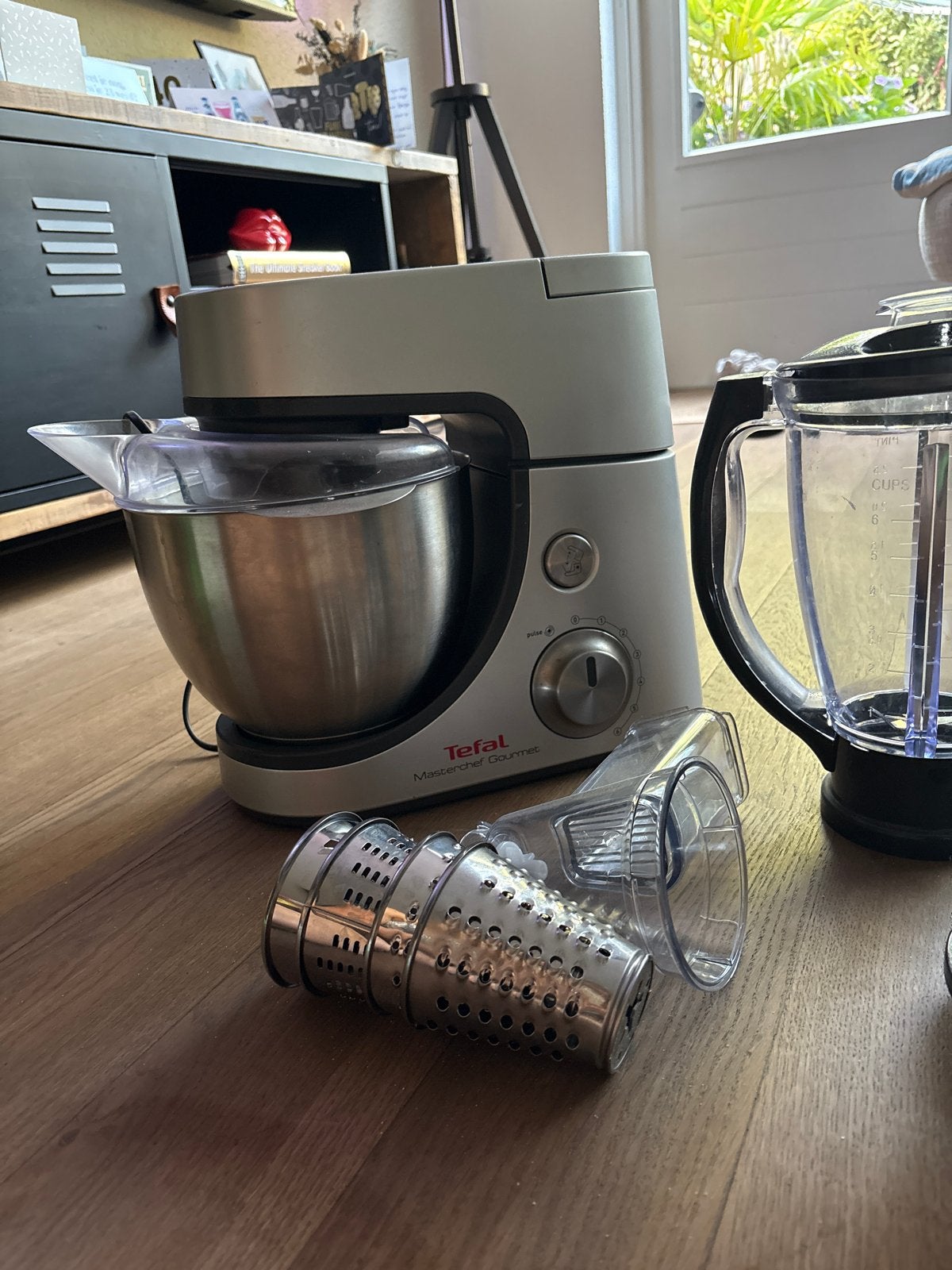 Tefal Masterchef Gourmet Keukenmachine met accessoires, 2 tot 3 liter, Ophalen, Gebruikt, 3 snelheden of meer
