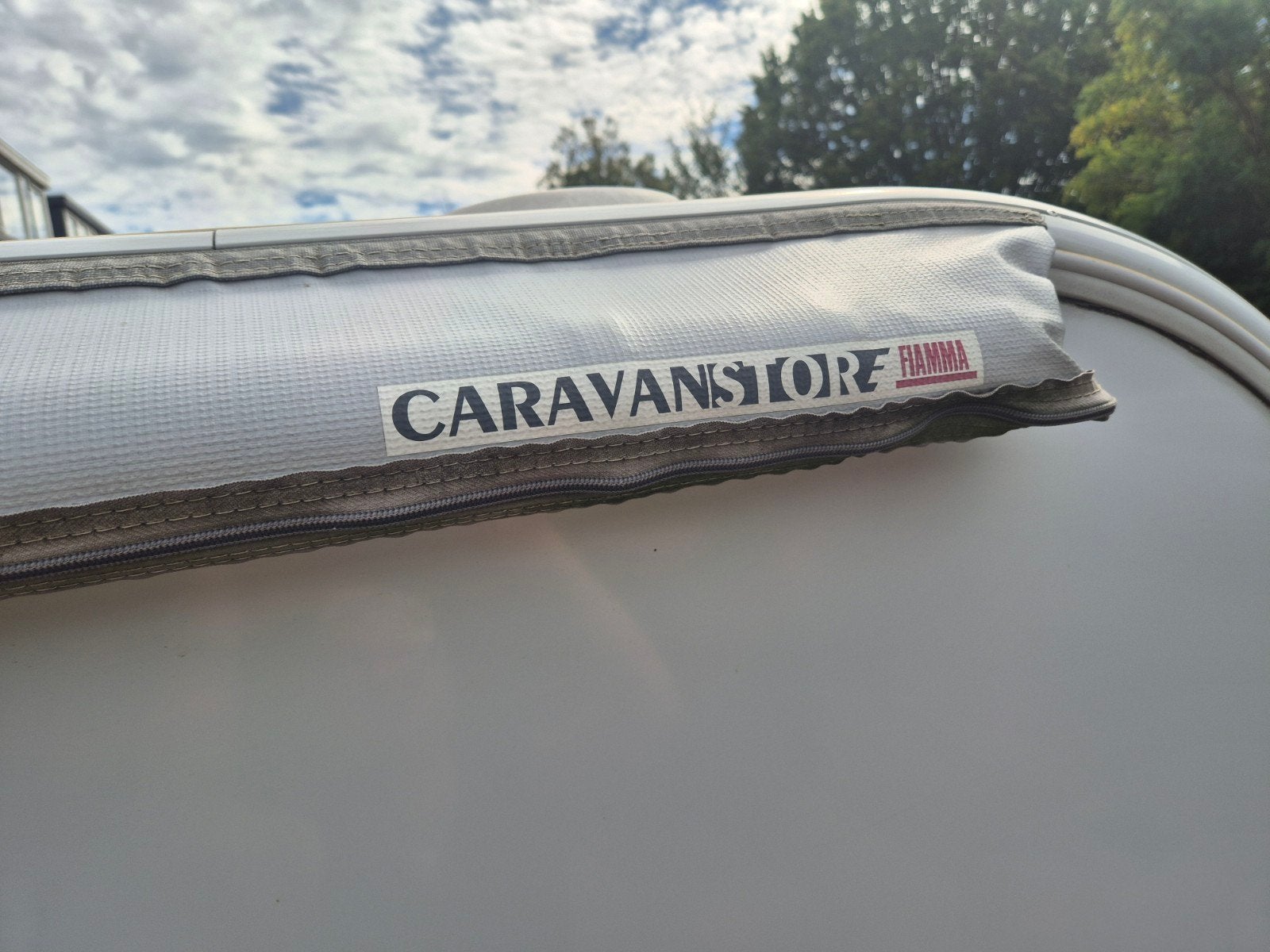 Fiamma caravanstore 360 royal Grey met zijwand, Caravans en Kamperen, Caravan accessoires, Ophalen, Gebruikt