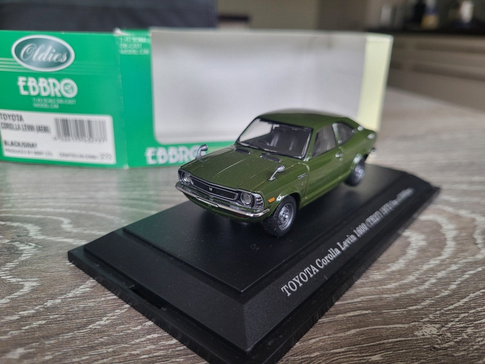 Toyota Corolla schaal 1:43, Ophalen of Verzenden, Zo goed als nieuw, Auto, Overige merken