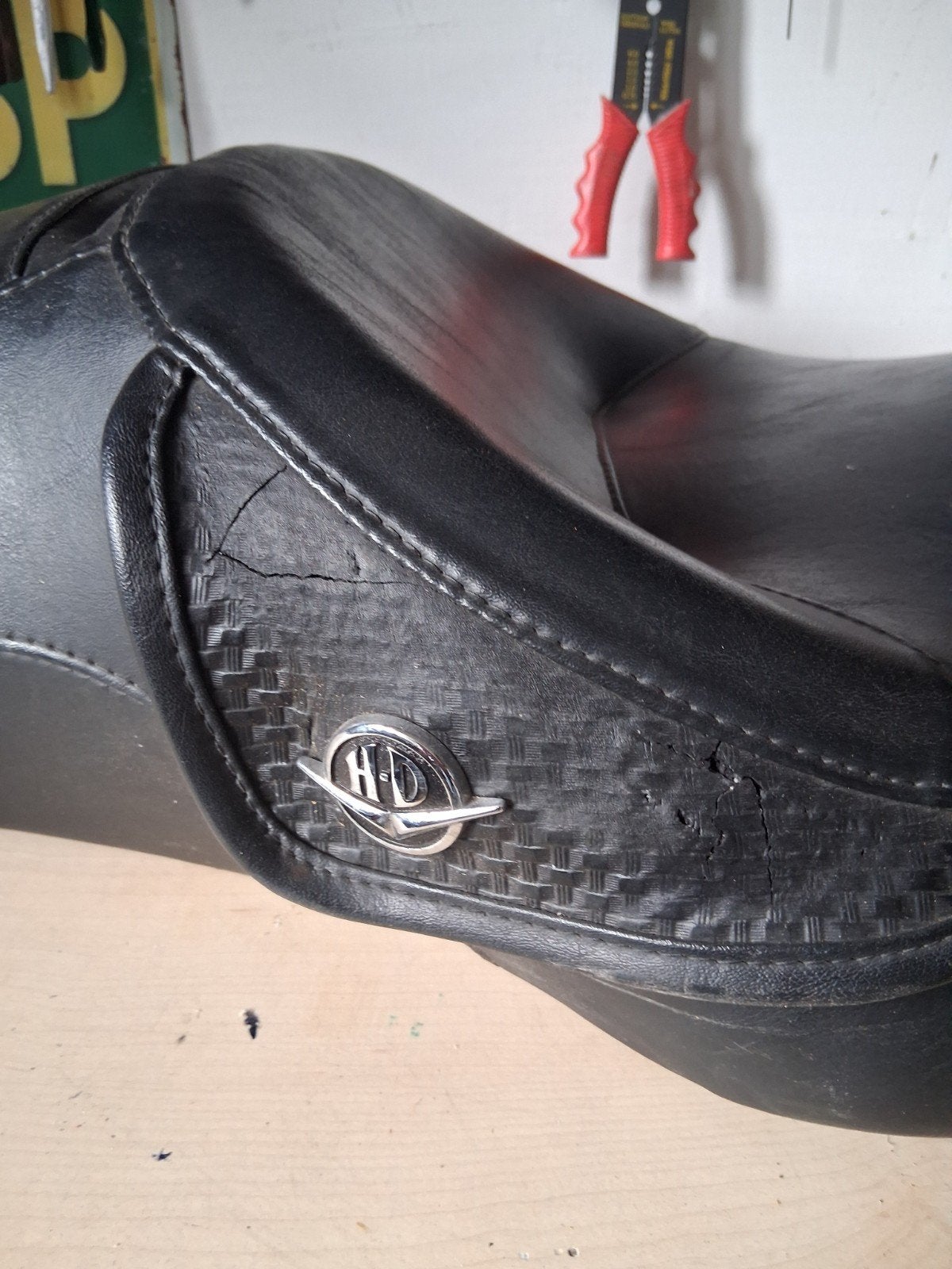 Zadel roadking, Motoren, Onderdelen | Harley-Davidson, Ophalen