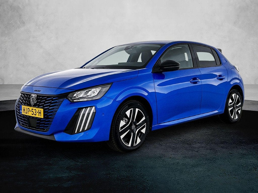 Peugeot 208 Allure Hybrid 110pk Automaat | Navigatie | Camer, Auto's, Peugeot, Automaat, Gebruikt, 1199 cc, Bedrijf
