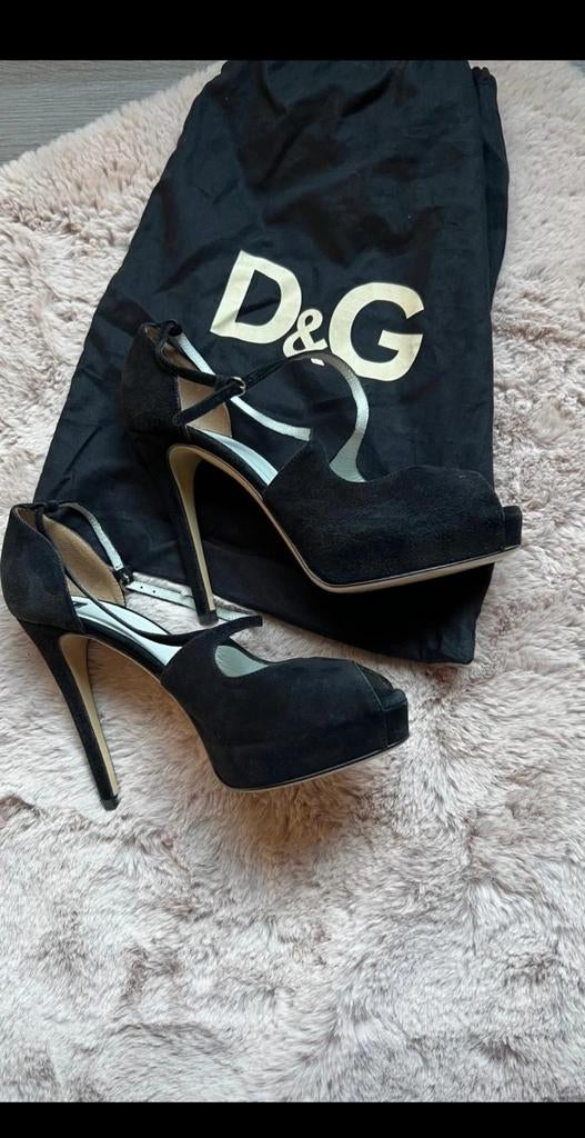 Dolce & Gabbana Size  37, Kleding | Dames, Schoenen, Dolce & Gabbana, Zwart, Ophalen of Verzenden, Zo goed als nieuw