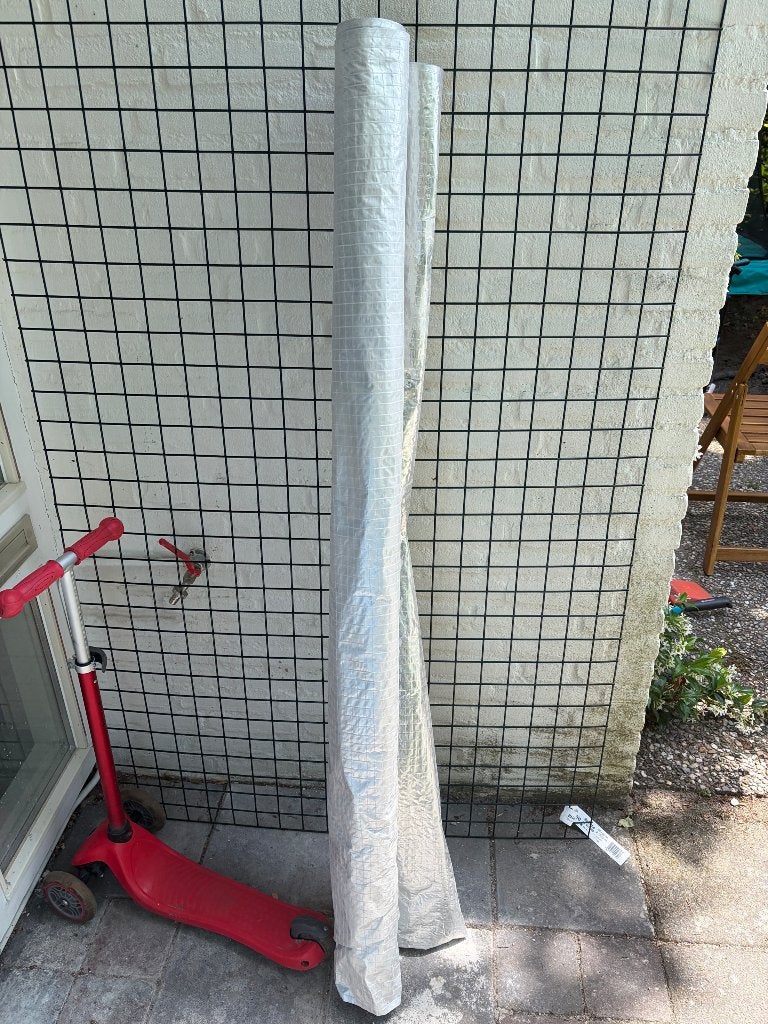 dampdichte bouwfolie voor o.a. badkamers, Overige materialen, Zo goed als nieuw, Minder dan 5 m², Ophalen